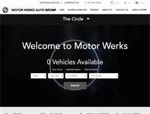 Tablet Screenshot of motorwerks.com